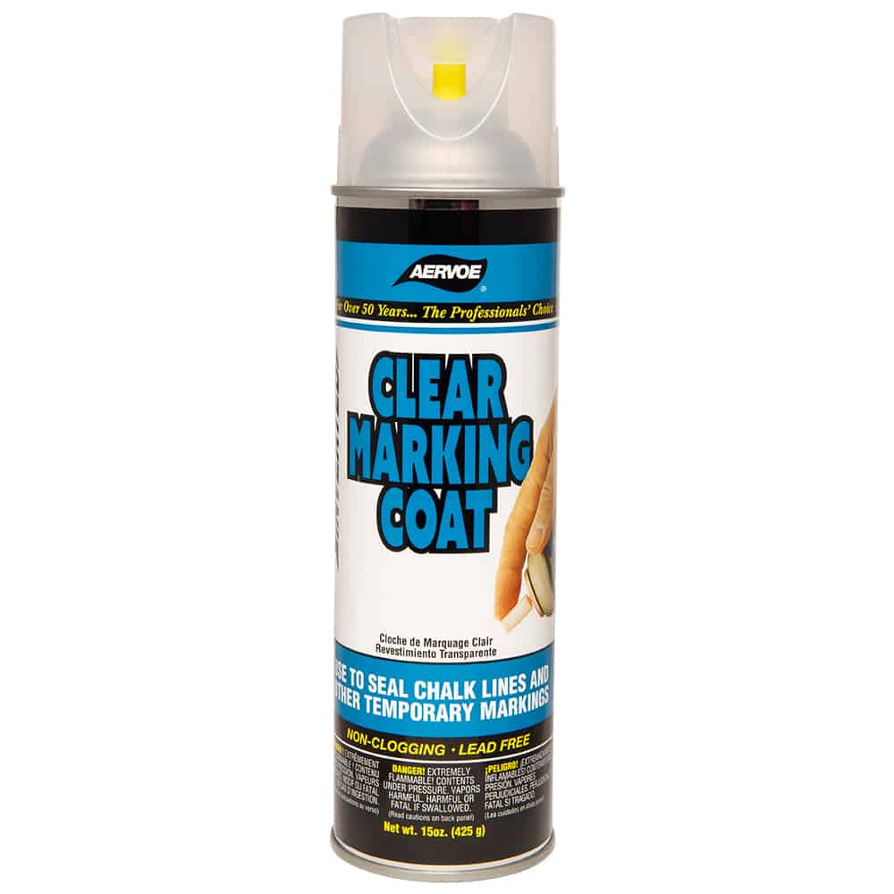 Aervoe Clear Marking Coat - 20oz can, Inverted