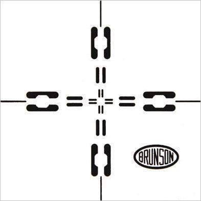 Brunson 720 Adhesive-Backed Target