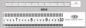 Brunson White Face Scale 6000 Series English Unit