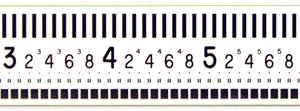 Brunson White Face Scale 6000 Series English Unit