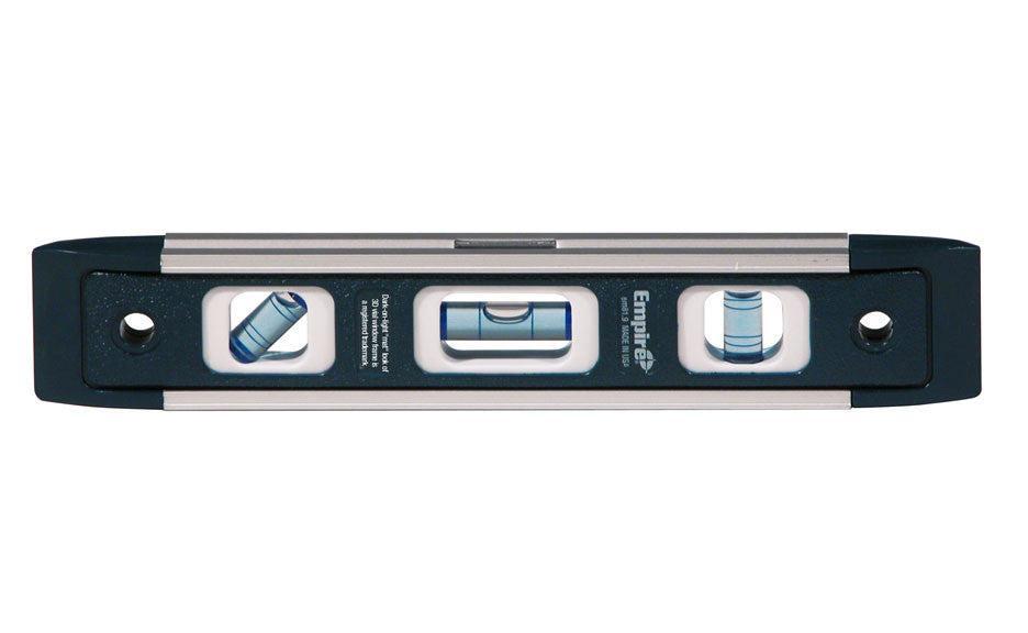 Empire Heavy-Duty Torpedo Level (9", Magnetic, 3-Vial)