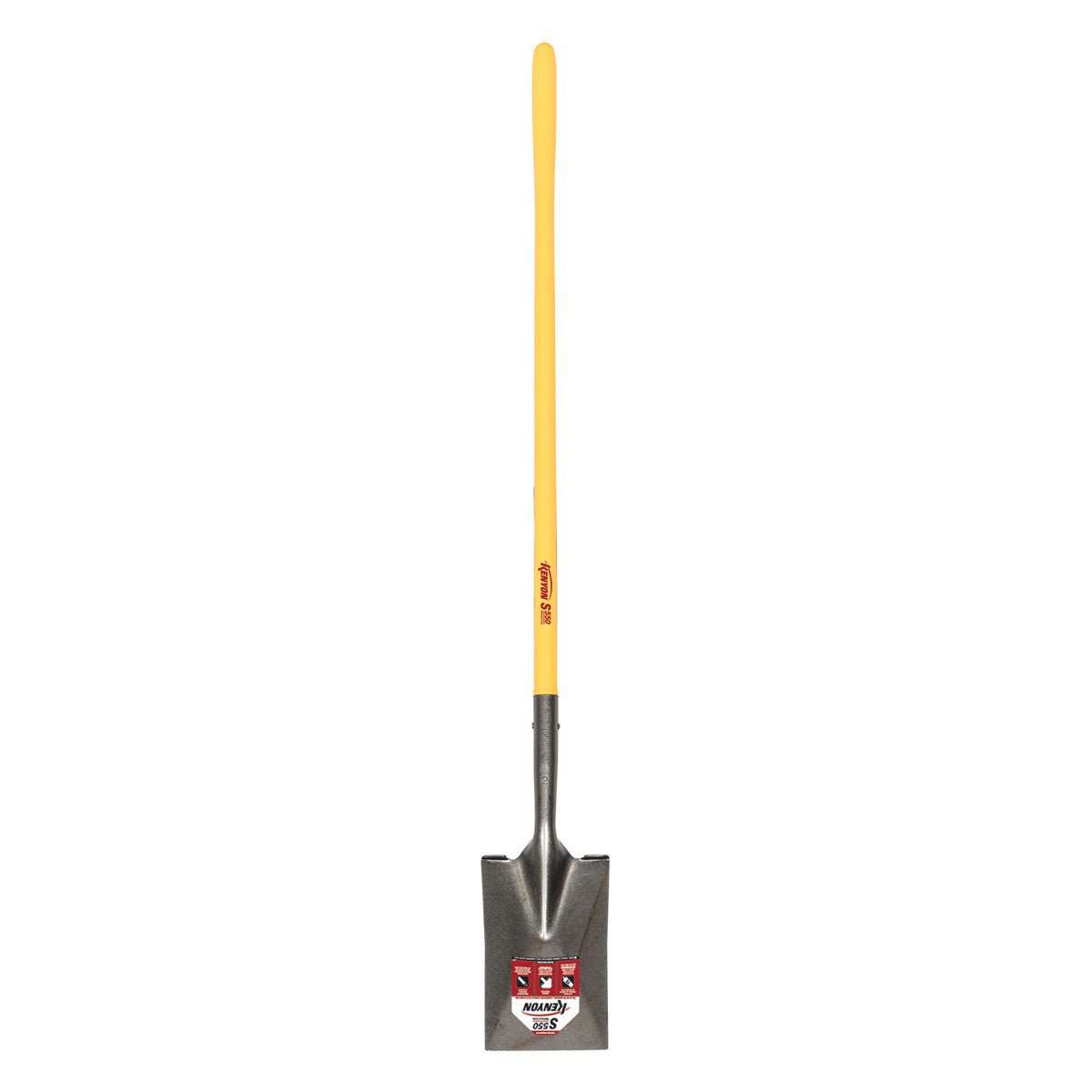 Kenyon 48" Garden Spade Shovel w/ Fiberglass Handle