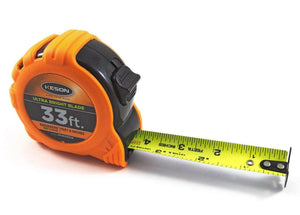 Keson Hi-Viz Ultra Bright Tape Measure (Inch & Engineers)