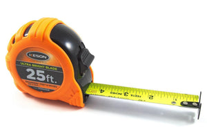 Keson Hi-Viz Ultra Bright Tape Measure (Inch & Engineers)