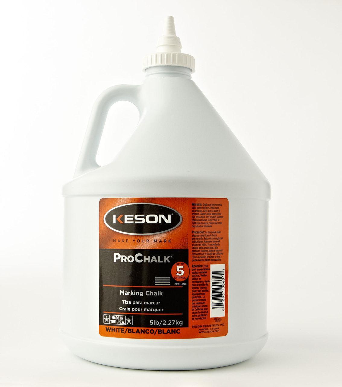 Keson ProChalk 5lb Marking Chalk Refill