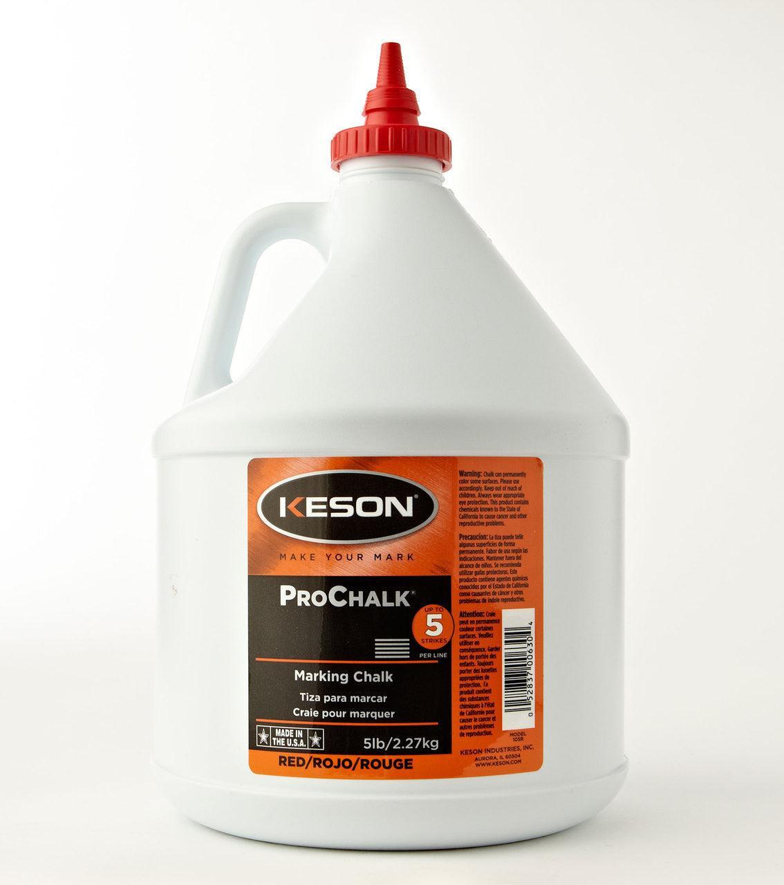 Keson ProChalk 5lb Marking Chalk Refill