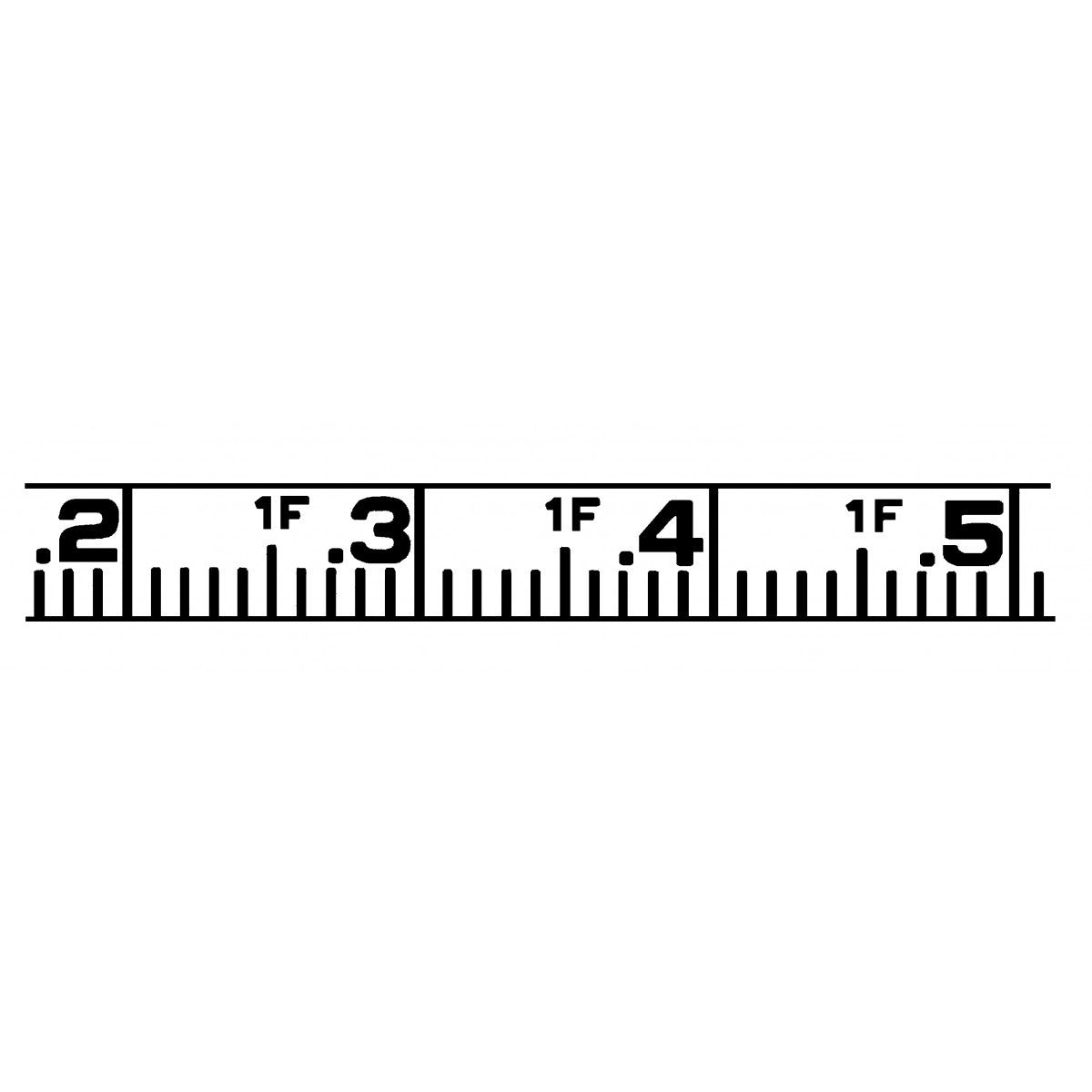 Lufkin 1/2" x 200' Engineer’s Fiberglass Tape – Hi-Viz Orange, 10ths/100ths