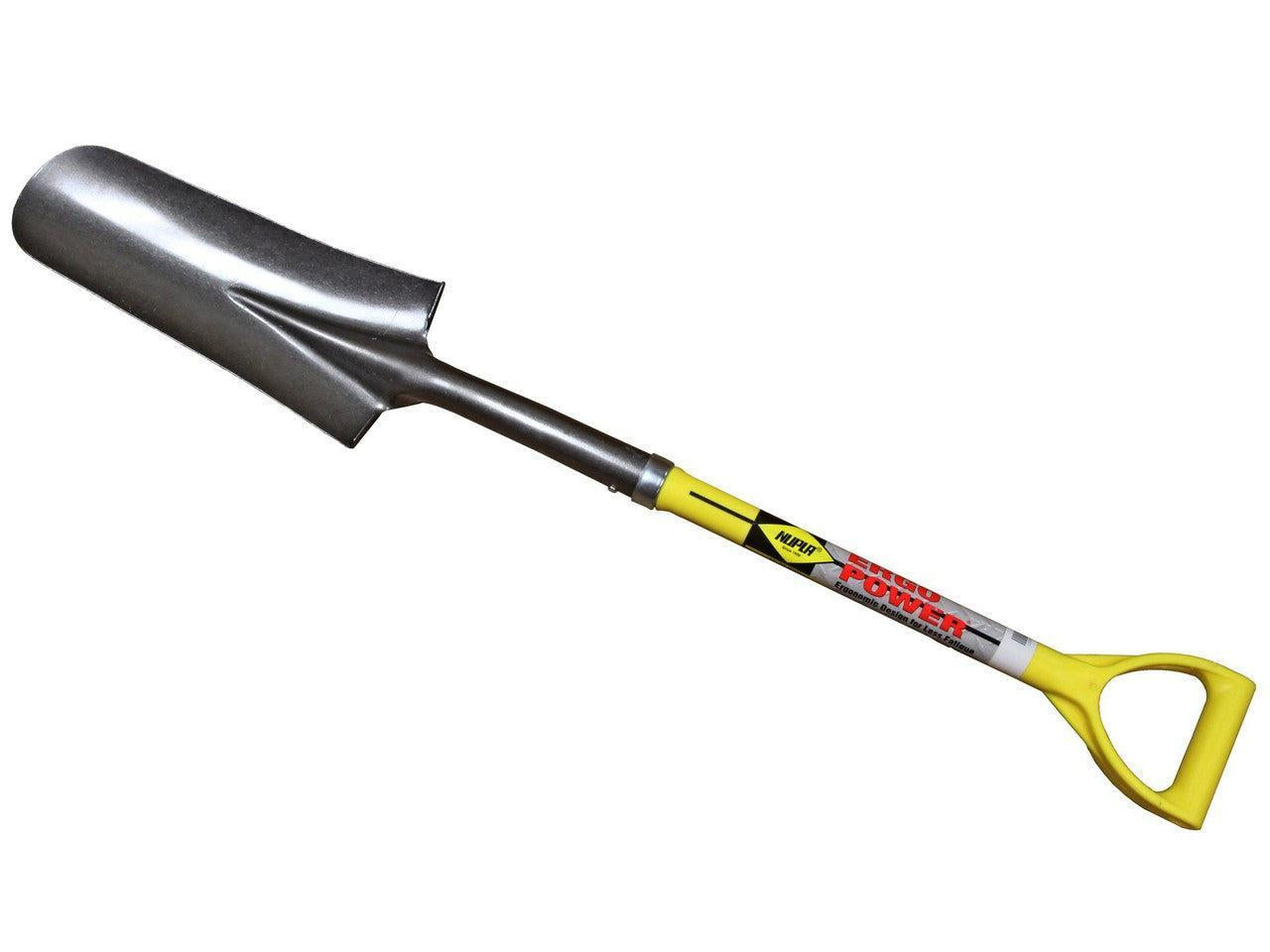 Nupla 27" Ergo Power Drain Spade (D-Grip Handle)