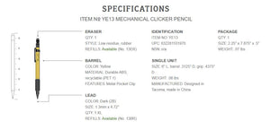 Rite in the Rain Mechanical Clicker Pencil