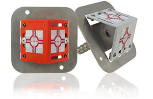 Rothbucher Systems RSAMG80 Bridge Construction Metal Adapter with Angle Survey Targets