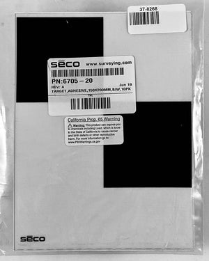 Seco Adhesive Survey Targets (10 Pack)