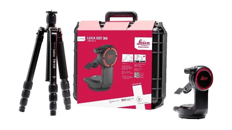 Leica DST 360 with Rugged Case and TRI 120 Tripod