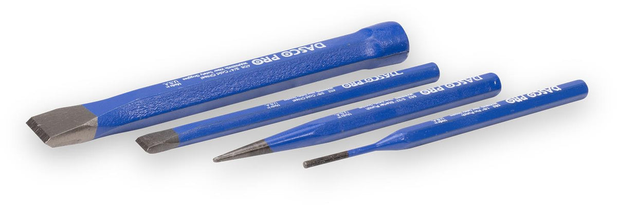Dasco Punch & Chisel 4-Piece Set