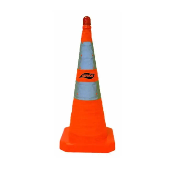 Aervoe 28" Pop-up Lighted Safety Cone