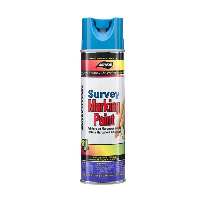 Aervoe Fluorescent Survey Marking Paint -20oz can, Inverted