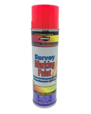 Aervoe Fluorescent Survey Marking Paint -20oz can, Inverted