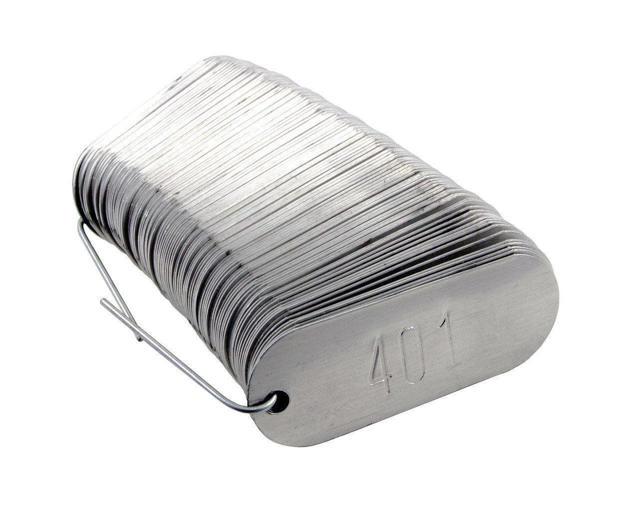 Aluminum Numbered Tree Tags