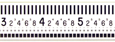 Brunson White Face Scale 6000 Series English Unit
