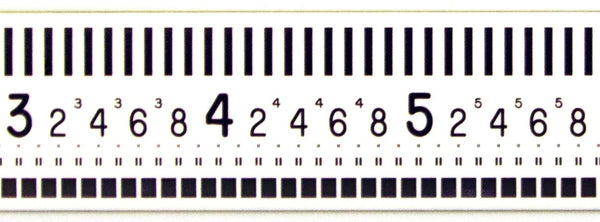 Brunson White Face Scale 6000 Series English Unit