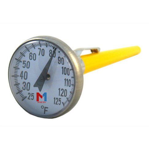Myers Dial Face Concrete Thermometer 25°F – 125°F