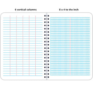 Elan Field Book E 64-8x4 W - Wirebound 4 & 7/8" x 7 & 1/4