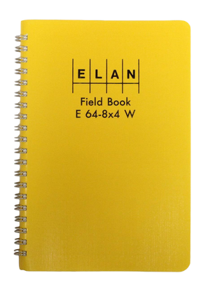 Elan Field Book E 64-8x4 W - Wirebound 4 & 7/8" x 7 & 1/4