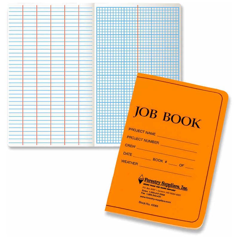 Forestry Suppliers Soft Cover Job Book