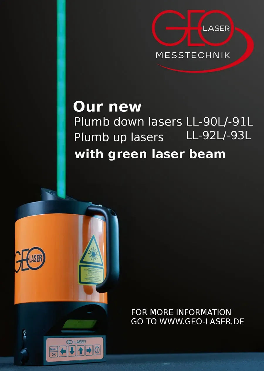 GEO Plumb Laser LL-91L With Green Beam