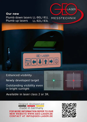 GEO Plumb Laser LL-91L With Green Beam