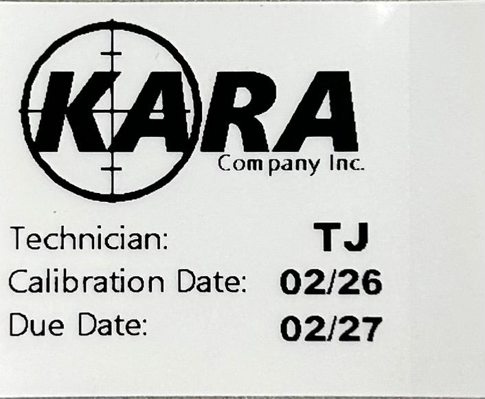 Free KARA Calibration with Purchase