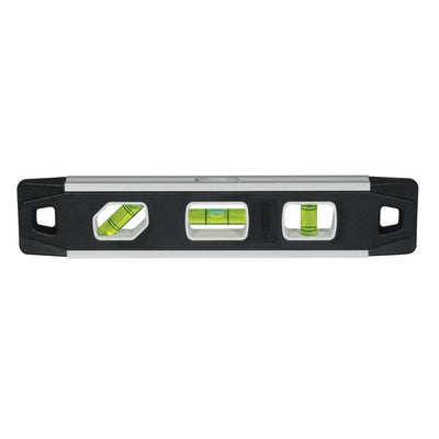 Johnson Torpedo Level (9", Magnetic Aluminum Reinforced, 3 Vial)