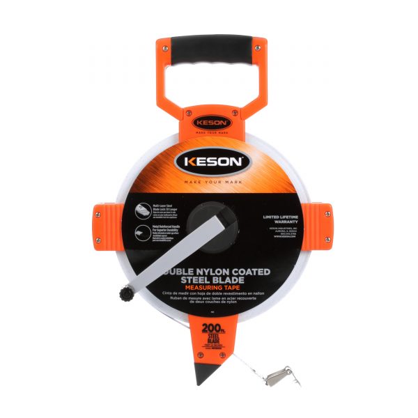 Keson Double Nylon Coated Steel Blade Measuring Tape