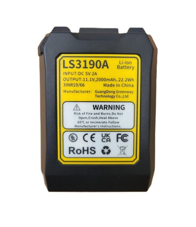 Spectra Precision LS3190A Li-ion Battery for LT360G