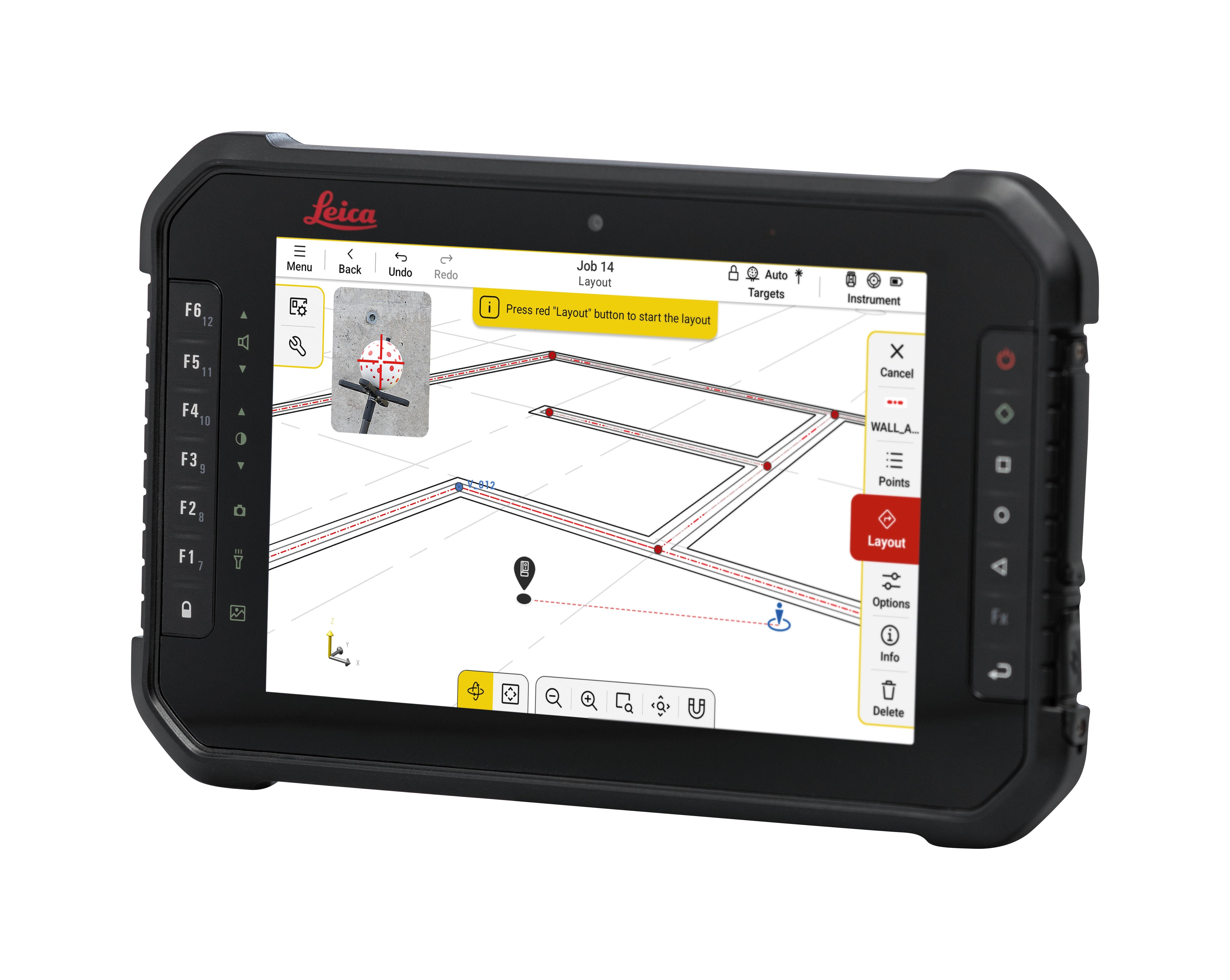 Leica CSX8 Rugged Android Tablet