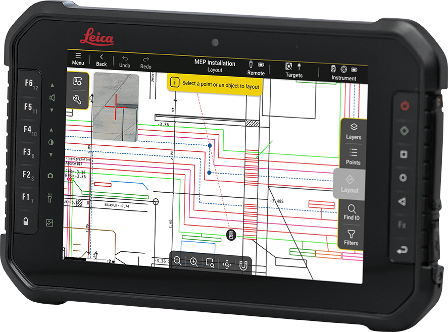 Leica CSX8 Rugged Android Tablet