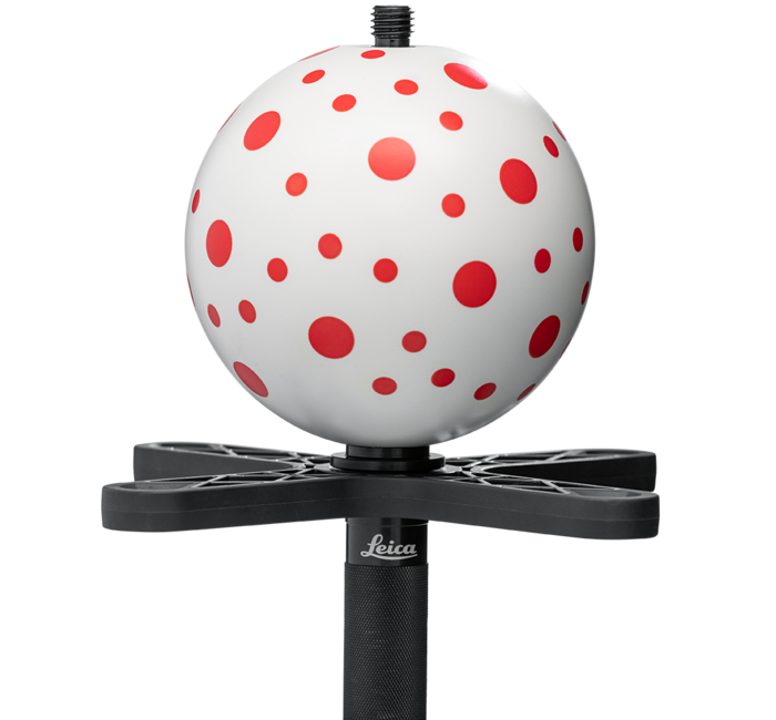 Leica CVT2, vSphere for iCON vPole, incl. sphere protection and pouch