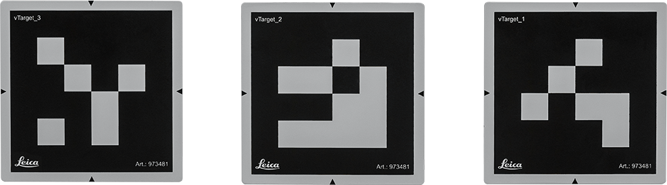 Leica CVT3, vTarget plate for automatic setup with iCS20/50, 90x90mm