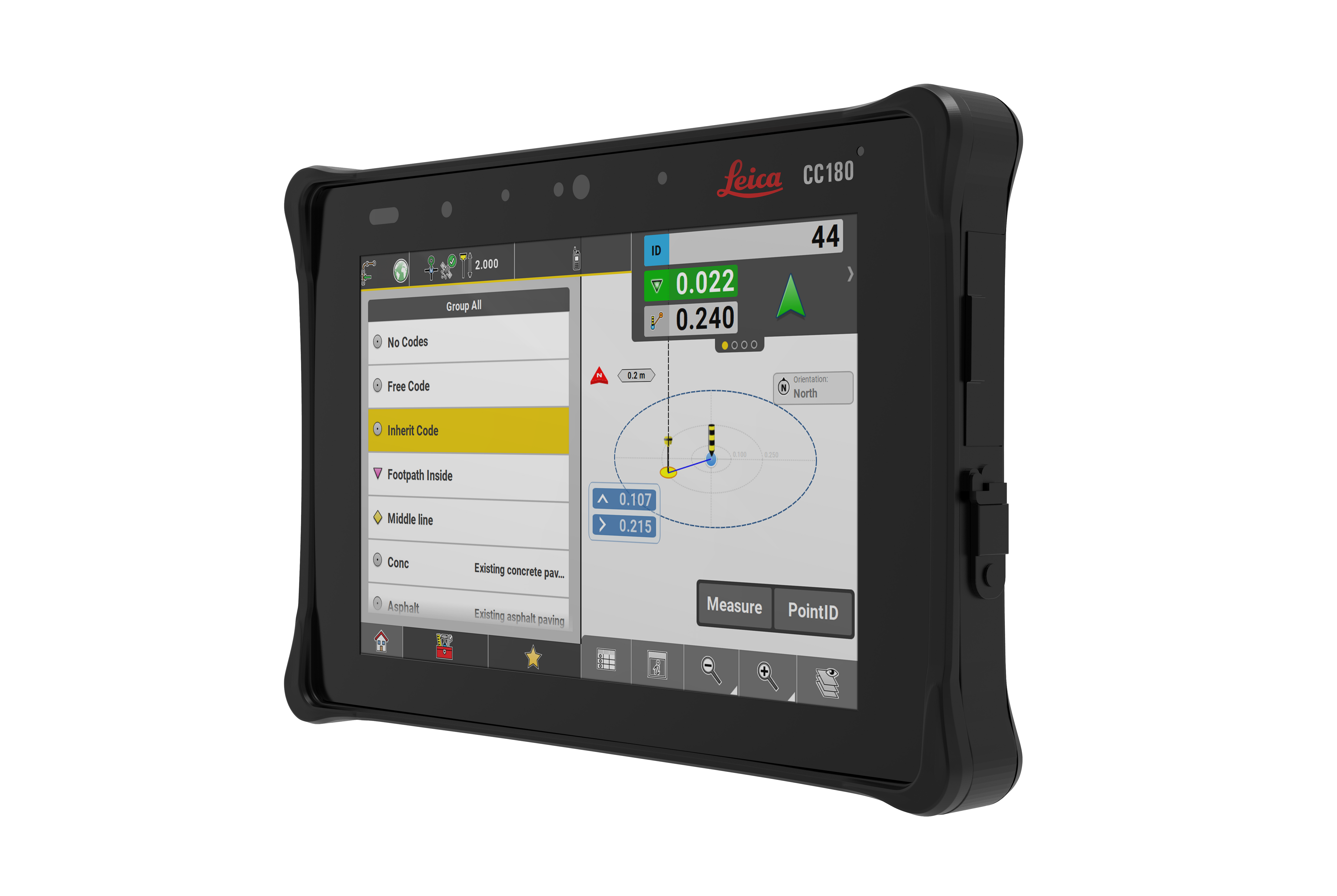 Leica Captivate CC180- Windows 10 Tablet with 8” Screen