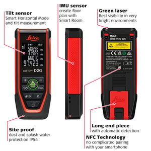 Leica DISTO D2 Laser Distance Meter