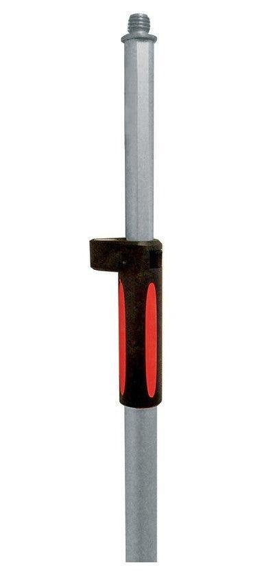 Leica GLS13 Telescopic Aluminum GNSS Pole with 5/8" Thread and Circular Bubble