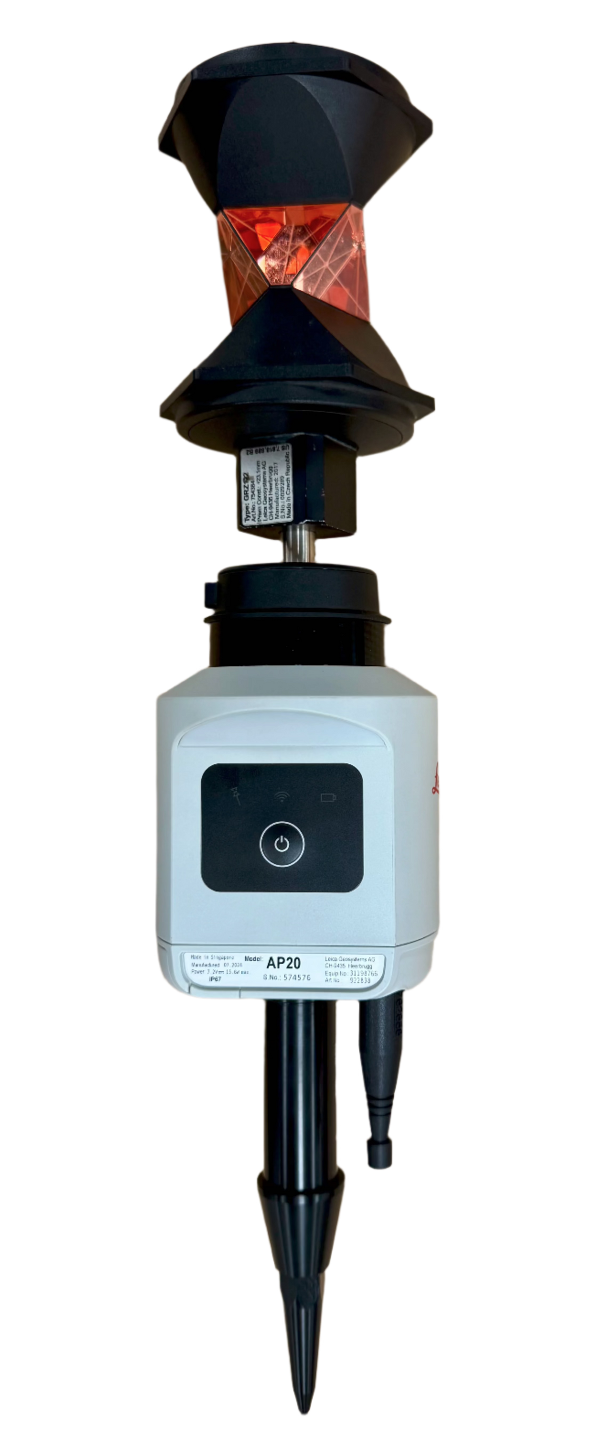 Leica GLS54 Mini pole for AP20 with Leica Stub | Kara Co