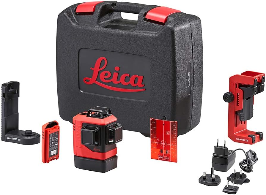 Leica Lino L6R-1 Red Squaring Laser Kit