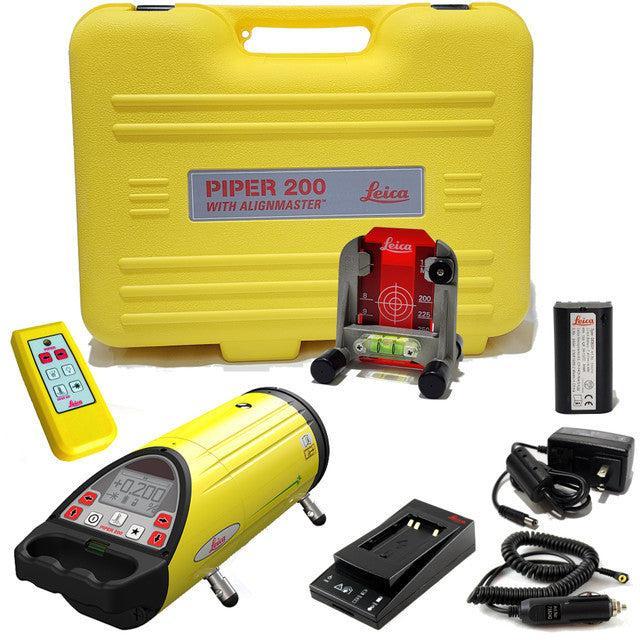Leica Pipe Laser 200 w/ Remote, battery & charger (748710)