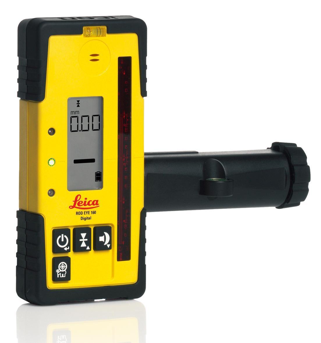 Leica Rod Eye 160 Digital - Professional receiver with Bracket