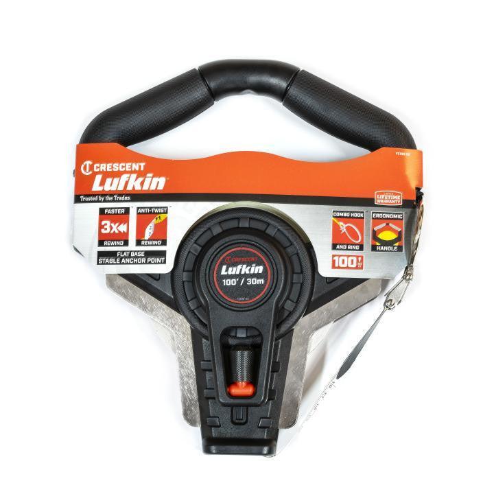 Lufkin Dual Sided Tape (1/2" x 100', Imperial & Metric)