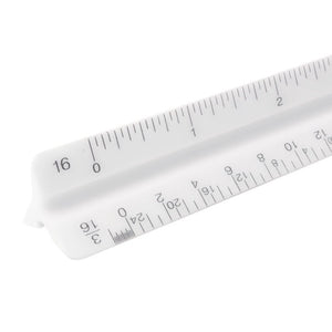 Pacific Arc 12" Economy Triangular Architect Scale Ruler 91120