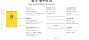 Rite in the Rain All Weather Memo Book 4" x 5"