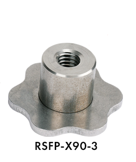 Rothbucher RSFP-x90 Series- Fixed point adapter for tripod or tribrach