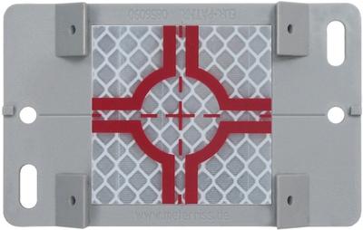 Rothbucher Systems RSAKZ6 Carrier Plate with reflective target 60x60 mm