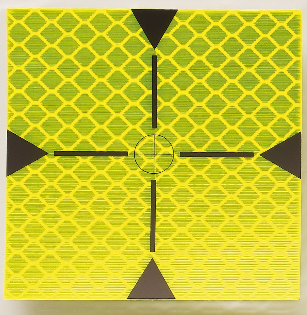 Rothbucher Systems Yellow Reflective Targets - Pack of 10
